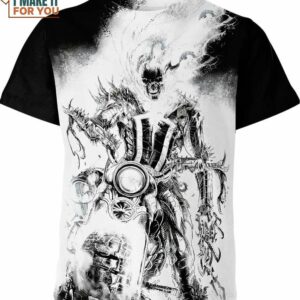 Ghost Rider Marvel Comics Shirt, Gifts For Marvel Lovers