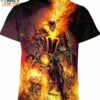 Ghost Rider Marvel Comics Shirt, Marvel Themed Gifts