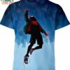 Miles Morales In Spider Man Universe Marvel Comics Shirt, Mens Superhero Shirts