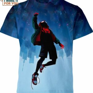 Miles Morales In Spider Man Universe Marvel Comics Shirt, Mens Superhero Shirts