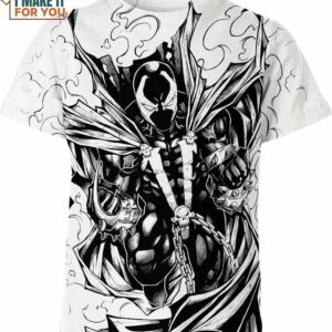 Spawn Comics Shirt, Marvel All Over Print Shirt