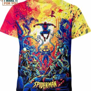 Spider Man Marvel Comics Shirt, Marvel Christmas Shirt