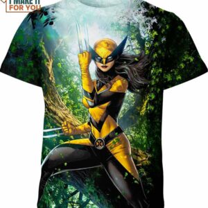 Wolverine 23 Marvel Comics Shirt, Marvel T-Shirts For Women