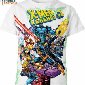 X Men Marvel Comics Shirt, Marvel Graphic T-Shirts