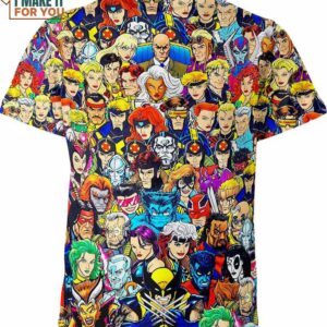 X Men Marvel Comics Shirt, Retro Marvel Shirts