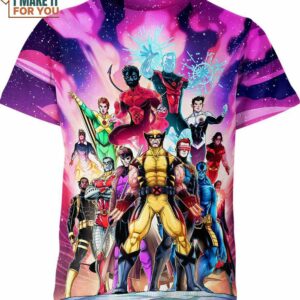 X Men Marvel Comics Shirt, Vintage Marvel Tee