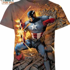 Captain America Marvel Comics Shirt, Marvel Gift Ideas