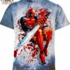 Deadpool Marvel Comics Shirt, Marvel Present for Fans