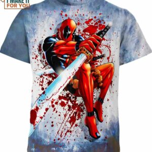 Deadpool Marvel Comics Shirt, Marvel Present for Fans
