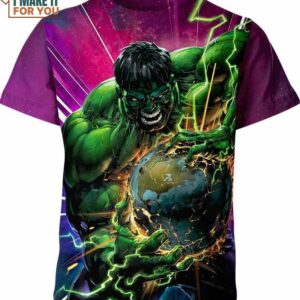 Hulk Marvel Comics Shirt, Marvel Themed Gifts