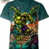 Hulk Vs Teenage Mutant Ninja Turtles Marvel Comics Shirt, Marvel Birthday Gifts