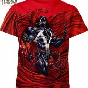 Spawn Marvel Comics Shirt, Mens Superhero T-Shirts