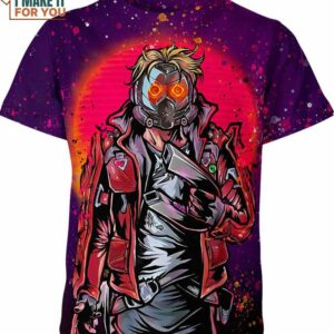 Star Lord Guardians Of The Galaxy Marvel Comics Shirt, Marvel Superhero Shirts