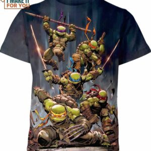 Teenage Mutant Ninja Turtles Marvel Comics Shirt, Cool Marvel Shirts