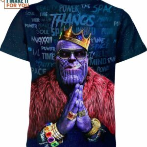 Thanos Marvel Comics Shirt, Disney Marvel Shirts