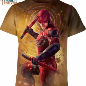 Daredevil Marvel Comics Shirt, Marvel Gifts For Adults