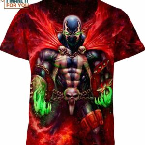 Hell Spawn Comics Shirt, Marvel Shirt