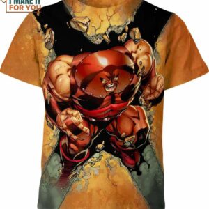 Juggernaut X Men Shirt, Vintage Marvel Shirts