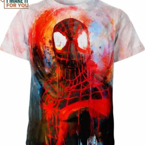 Miles Morales In Spider Man Universe Marvel Comics Shirt, Marvel Shirts Mens