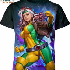 Rogue Marvel Comics Shirt, Marvel Clothes Womens