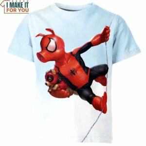 Spider Ham In Spider Man Universe Marvel Comics Shirt, Funny Marvel Shirts