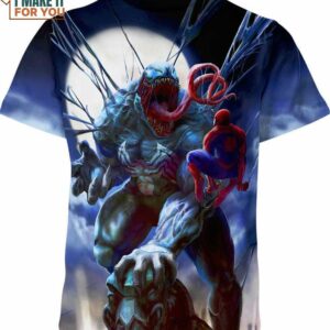 Venom Vs Spider Man Marvel Comics Shirt, Marvel Superhero Shirts