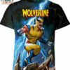 Wolverine X Men Marvel Comics Shirt, Vintage Marvel Tee