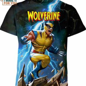 Wolverine X Men Marvel Comics Shirt, Vintage Marvel Tee