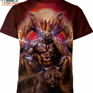 Black Panther Marvel Comics Shirt, Marvel Gifts For Him