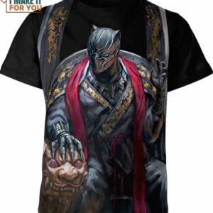 Black Panther Marvel Comics Shirt, Marvel Present for Fans