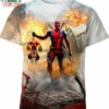 Deadpool Vs Mickey Mouse Marvel Comics Shirt, Marvel Graphic Tees