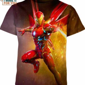 Iron Man Marvel Comics Shirt, Marvel Comics Shirt