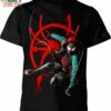 Miles Morales In Spider Man Universe Marvel Comics Shirt, Mens Superhero Shirts