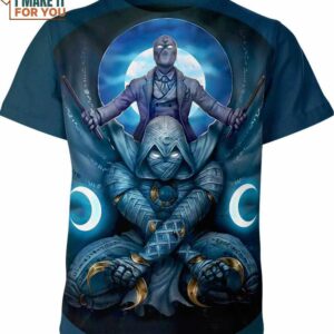Moon Knight Marvel Comics Shirt, Marvel All Over Print Shirt