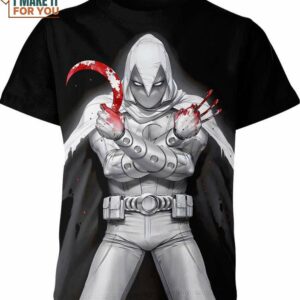 Moon Knight Marvel Comics Shirt, Marvel Superhero T-Shirts Adults