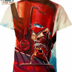 Silver Surfer Galactus Marvel Comics Shirt, Marvel Character Shirts