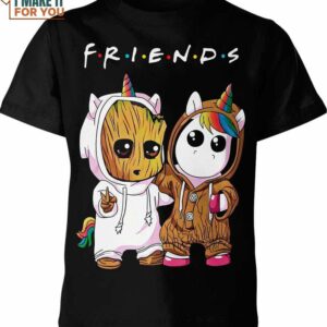 Unicorn Baby Groot Marvel Comics Shirt, Funny Marvel Shirts