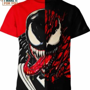 Venom Carnage Marvel Comics Shirt, Marvel Superhero Shirts