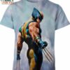 Wolverine Men Marvel Comics Shirt, Vintage Marvel Tee