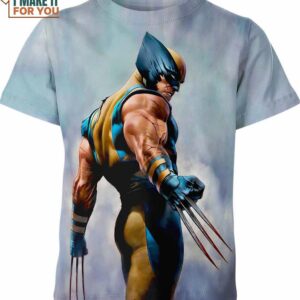 Wolverine Men Marvel Comics Shirt, Vintage Marvel Tee
