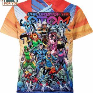 Children Of The Atom Marvel Comics Shirt, Marvel Character T-Shirts