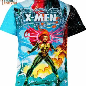 Jean Grey X Men Marvel Comics Shirt, Marvel Gift Ideas