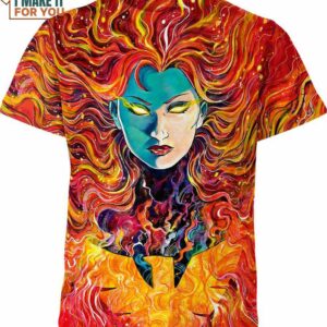 Jean Grey X Men Marvel Comics Shirt, Marvel Super Heroes Gifts