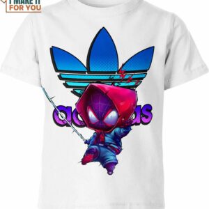 Spider Man Miles Morales Adidas Marvel Comics Shirt, Cool Marvel Gifts