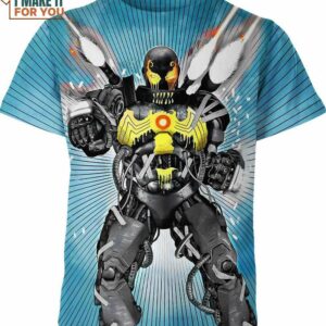 Venomverse Symbiote War Machine Marvel Comics Shirt, Marvel Gifts For Adults