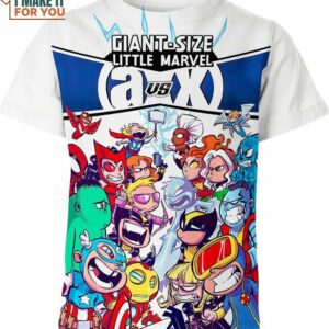 Avengers X Men Marvel Shirt, Best Marvel Gifts