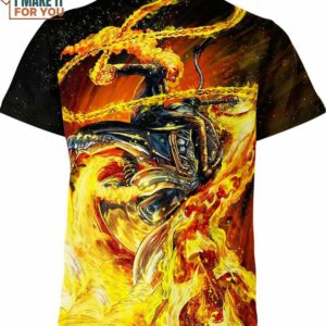 Ghost Rider Vengeance Marvel Comics Shirt, Retro Marvel Shirts