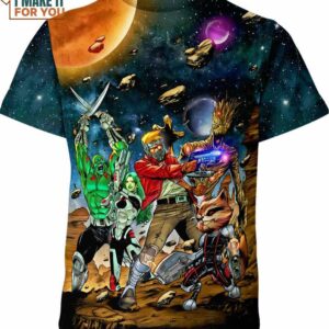 Guardians Of The Galaxy Marvel Comics Shirt, Disney Marvel Shirts