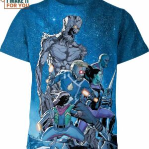Guardians Of The Galaxy Marvel Comics Shirt, Vintage Marvel Tee