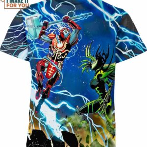 Iron Man Hammer Marvel Comics Shirt, Gifts For Marvel Fans